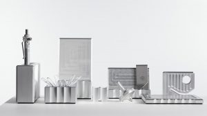 Olson Form Silver Set Kitchen Sink